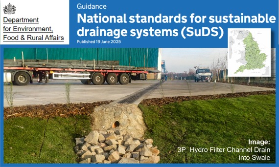 SuDS Standards in England - Blog Header image