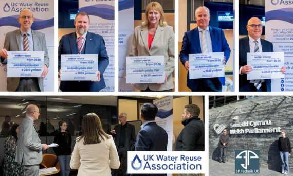 Members of the Senedd pledge for Water Reuse with members of the UK Water Resuse Association (UK WRA)