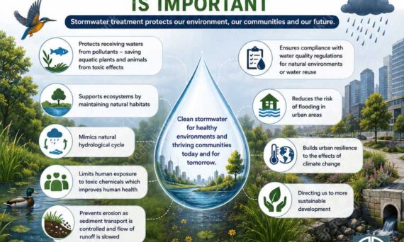 Why Stormwater Treatment is important. Infographic by 3P Technik UK